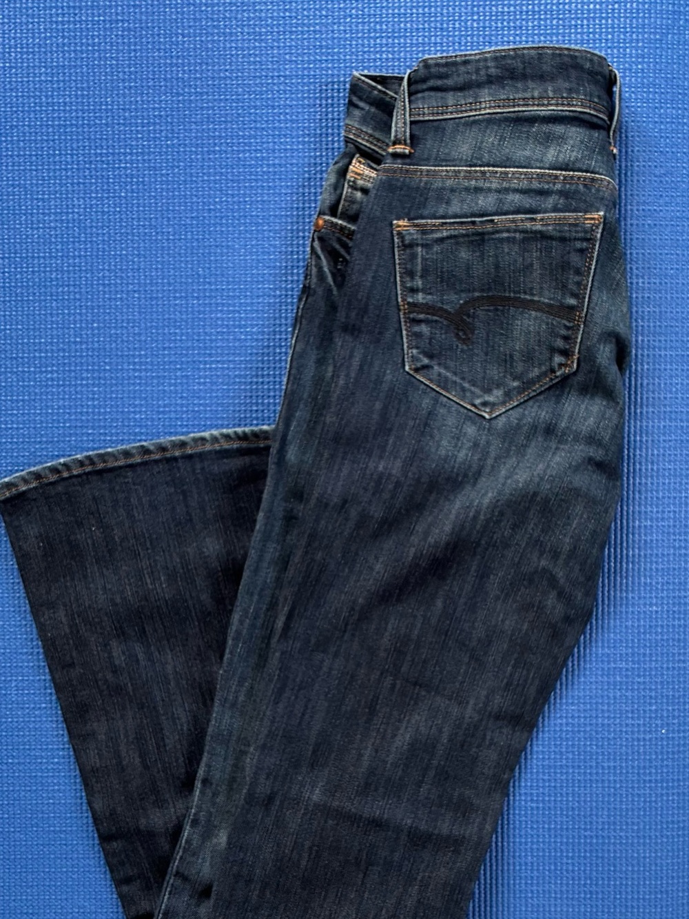 Mavi Women's Straight Jeans - Dark Blue Denim- worn once!!